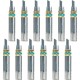 Pentel Super Hi-Polymer Leads - 0.7 mmMedium Point - H - Black - 144 / Box