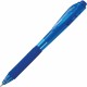 Pentel WOW! Retractable Ballpoint Pens - Medium Pen Point - 1 mm Pen Point Size - Retractable - Blue - Blue Barrel - 12 / Dozen