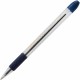 Pentel R.S.V.P. Ballpoint Stick Pens - Medium Pen Point - 1 mm Pen Point Size - Refillable - Blue - Clear Barrel - 1 / Each