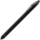 EnerGel 0.7mm Retractable Pens - 0.7 mm Pen Point Size - Retractable - Black Liquid Gel Ink Ink - Rubberized Barrel - 1 Dozen