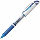 EnerGel EnerGel Deluxe Liquid Gel Pens - Medium Pen Point - 0.7 mm Pen Point Size - Refillable - Blue Gel-based Ink - Silver Bar