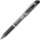 EnerGel EnerGel Deluxe Liquid Gel Pen - Bold Pen Point - 1 mm Pen Point Size - Refillable - Black Gel-based Ink - Silver Barrel 