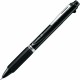 Pentel 2S Combo Pen/Mechanical Pencil - 0.5 mm Lead Size - Black/Red Gel-based Ink - Black Barrel - 1 Each