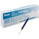 EnerGel Retractable Liquid Pen Refills - 0.70 mm, Medium Point - Blue Ink - Smudge Proof, Smear Proof, Quick-drying Ink, Glob-fr