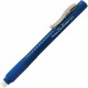 Pentel Rubber Grip Clic Eraser - Blue - Refillable - 1 Each - Retractable, Latex-free Grip, Ghost Resistant, Pocket Clip, Non-ab