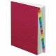 Pendaflex PressGuard Expandable 1-31 Index Desk File - 31 x Divider(s) - Printed Tab(s) - Digit - 1-31 - Letter - 8.50" Width x 
