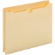 Pendaflex Letter Recycled File Jacket - 8 1/2" x 11" - 500 Sheet Capacity - 2" Expansion - Top Tab Location - Manila - Manila - 