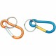 Baumgartens 2" Carabiner Key Ring - Aluminum - 1 Each - Assorted