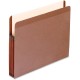 Pendaflex Letter Recycled Expanding File - 8 1/2" x 11" - 3 1/2" Expansion - Red Fiber - Red Fiber - 10% Recycled - 10 / Box