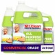 Mr. Clean Professional Finished Floor Cleaner - For Tile - Liquid - 128 fl oz (4 quart) - 3 / Carton - Residue-free - Yellow