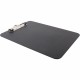 Mobile OPS Unbreakable Recycled Clipboard - 9" x 12" - Clamp - Heavy Duty - Polypropylene - Black - 1 Each
