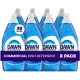 Dawn Manual Dishwashing Liquid - For Pot, Pan - Liquid - 38 fl oz (1.2 quart) - 8 / Carton - Blue