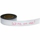 Zeus Magnetic Labeling Tape - 16.67 yd Length x 2" Width - For Labeling, Shelf Labeling - 1 / Roll - White