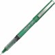 Pilot Precise V5 Extra-Fine Premium Capped Rolling Ball Pens - Fine Pen Point - 0.5 mm Pen Point Size - Green - Green Plastic Ba