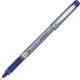 Pilot Precise Grip Extra-Fine Capped Rolling Ball Pens - Extra Fine Pen Point - 0.5 mm Pen Point Size - Blue - Blue Barrel - 1 D