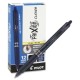 Pilot FriXion .7mm Clicker Erasable Gel Pens - Fine Pen Point - 0.7 mm Pen Point Size - Refillable - Retractable - Navy Blue Gel