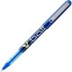 Pilot Vball Liquid Ink Pens - Fine Pen Point - 0.7 mm Pen Point Size - Blue - Blue Barrel - 1 Dozen