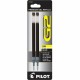 Pilot G2 Premium Gel Ink Pen Refills - 0.70 mm, Fine Point - Black Ink - Smear Proof - 2 / Pack