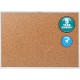 Quartet Classic Series Bulletin Board - 48" Height x 72" Width - Brown Natural Cork Surface - Heavy-gauge, Self-healing, Heavy D