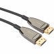 Black Box DisplayPort 1.4 Active Optical Cable - 328.08 ft Fiber Optic A/V Cable for Audio/Video Device, Video Extender, Transmi