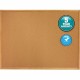 Quartet Classic Series Cork Bulletin Board - 36" Height x 48" Width - Brown Natural Cork Surface - Self-healing, Flexible, Durab
