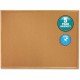 Quartet Classic Series Cork Bulletin Board - 48" Height x 72" Width - Brown Natural Cork Surface - Self-healing, Flexible, Durab
