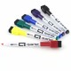 Quartet ReWritables Mini Dry-Erase Markers - Fine Marker Point - Black, Red, Green, Blue, Purple, Yellow - 6 / Set
