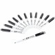 Quartet Classic Dry-Erase Markers with Eraser Cap - Fine Marker Point - Bullet Marker Point Style - Black - 1 Dozen