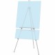 Quartet Heavy-Duty Display Easel - 45 lb Load Capacity - 66" Height - Aluminum, Steel - Silver