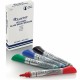 Quartet Premium Dry-Erase Markers for Glass Boards - Bullet Marker Point Style - Black, Blue, Red, Green - 4 / Pack