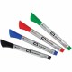 Quartet Premium Glass Board Dry-erase Markers - Fine Marker Point - Black, Blue, Red, Green Liquid Ink - 4 / Pack