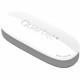 Quartet Dry-Erase Board Eraser - 2" Width x 5" Length - Streak-free, Comfortable Grip, Dustless, Stain Resistant - White, Silver