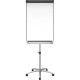 Quartet Prestige 2 Mobile Presentation Easel - 24" (2 ft) Width x 36" (3 ft) Height - White Painted Steel Surface - Graphite Alu