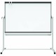 Quartet Prestige 2 Mobile Presentation Easel - 72" (6 ft) Width x 48" (4 ft) Height - White Painted Steel Surface - Graphite Fra