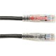 Black Box GigaBase 3 Cat.5e UTP Patch Network Cable - 25 ft Category 5e Network Cable for Patch Panel, Wallplate, Network Device