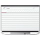 Quartet Prestige 2 Total Erase Chart Planner Board - White, Graphite - 36" Height x 48" Width - Durable, Stain Resistant, Magnet