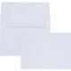 Quality Park Invitation Envelope - Announcement - 6 - 4 3/4" Width x 6 1/2" Length - 24 lb - Gummed - Paper - 100 / Box - White