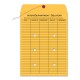 Quality Park 9 x 12 Inter-Departmental Envelopes - Inter-department - 9" Width x 12" Length - 28 lb - String/Button - Kraft - 10