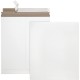 Quality Park Sturdy Fiberboard Photo Mailers - Board - 6" Width x 8" Length - Self-sealing - Fiberboard - 25 / Box - White