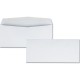 Quality Park No. 10 Business Envelopes - Business - 10 - 4 1/8" Width x 9 1/2" Length - 24 lb - Gummed - Wove - 500 / Box - Whit