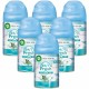 Air Wick Freshmatic Air Freshener Spray Refill - Spray - 5.9 fl oz (0.2 quart) - Freshwater - 60 Day - 6 / Carton - Odor Neutral