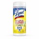 Lysol Lemon/Lime Disinfect Wipes - For Kitchen, Toilet, Sink, Tub, Floor, Cabinet, Stove Top, Wood - Lemon & Lime Blossom Scent 