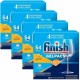 Finish All-n-1 Detergent Gelpacs - 1.3 fl oz (0 quart) - Orange Scent - 54 / Box - 2 / Carton - Orange
