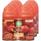 Air Wick Freshmatic Air Freshener Spray Refill - Spray - 5.90 oz - Apple Cinnamon Medley - 60 Day - 3 / Carton - Odor Neutralize