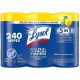 Lysol Lemon/Lime Disinfecting Wipes - For Multi Surface, Multipurpose - Lemon, Lime Blossom Scent - 80 / Canister - 3 / Pack - P