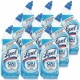 Lysol Hydrogen Peroxide Toilet Cleaner - 24 fl oz (0.8 quart) - Ocean Fresh Scent - 9 / Carton - Residue-free, Bleach-free, Anti