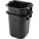 Rubbermaid Commercial Executive 5-quart Heavy-duty Pail - 1.25 gal - Heavy Duty, Durable, Molded Handle - 8.5" x 7.5" - Polyprop