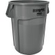 Rubbermaid Commercial Brute 44-Gallon Vented Utility Containers - 44 gal Capacity - Round - Water Resistant, Crack Resistant, Re
