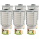 Rubbermaid Commercial TCell Dispenser Fragrance Refill - 6000 ft³ - Citrus - 60 Day - 6 / Carton - Odor Neutralizer, VOC-free, R