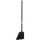 Rubbermaid Commercial Lobby Broom - 7.50" Polypropylene Bristle - 28" Handle Length - Black Metal, Metal Handle - 6 / Carton - B